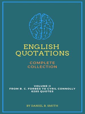 cover image of English Quotations Complete Collection, Volume II